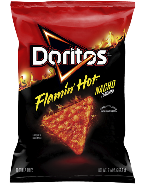 DORITOS® FLAMIN’ HOT® Nacho Flavored Tortilla Chips | Doritos